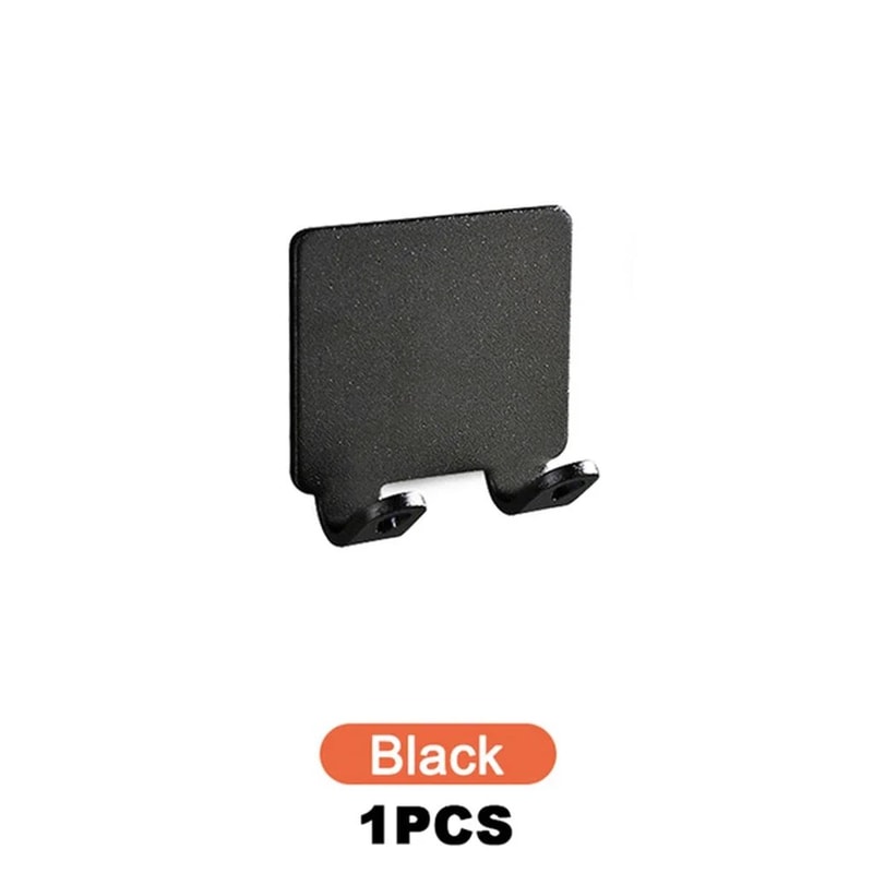 Stainless Steel Wall Mounted Razor Holder For Shower PunchFree Adhesive Bathroom Organizer 10