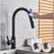 SmartTouch PullDown Kitchen Faucet With Sensor Brushed Nickel Finish 0