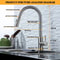SmartTouch PullDown Kitchen Faucet With Sensor Brushed Nickel Finish 4