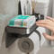 Matte Aluminum Wall Mounted Toilet Paper Holder Modern Bathroom Tissue Rack 2
