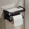 Matte Aluminum Wall Mounted Toilet Paper Holder Modern Bathroom Tissue Rack 6