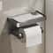 Matte Aluminum Wall Mounted Toilet Paper Holder Modern Bathroom Tissue Rack 7