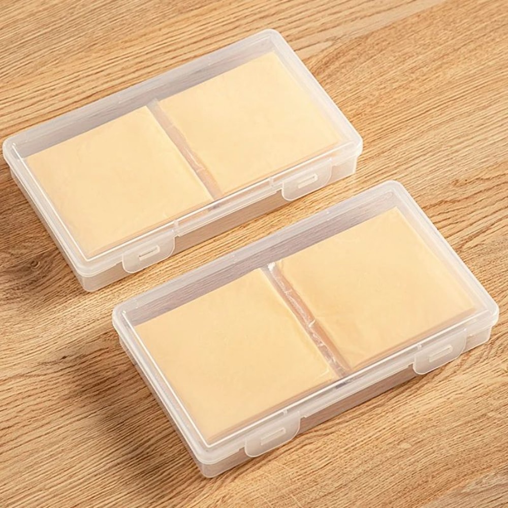 FreshSeal Cheese Butter Storage Container Airtight Fridge Organizer With Flip Lid 4