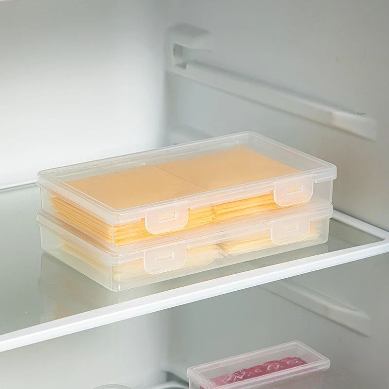 FreshSeal Cheese Butter Storage Container Airtight Fridge Organizer With Flip Lid 5