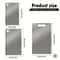 Stainless Steel Cutting Board Set 3Piece BPAFree NonSlip Metal Kitchen Boards With Juice Groove 2