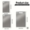 Stainless Steel Cutting Board Set 3Piece BPAFree NonSlip Metal Kitchen Boards With Juice Groove 2