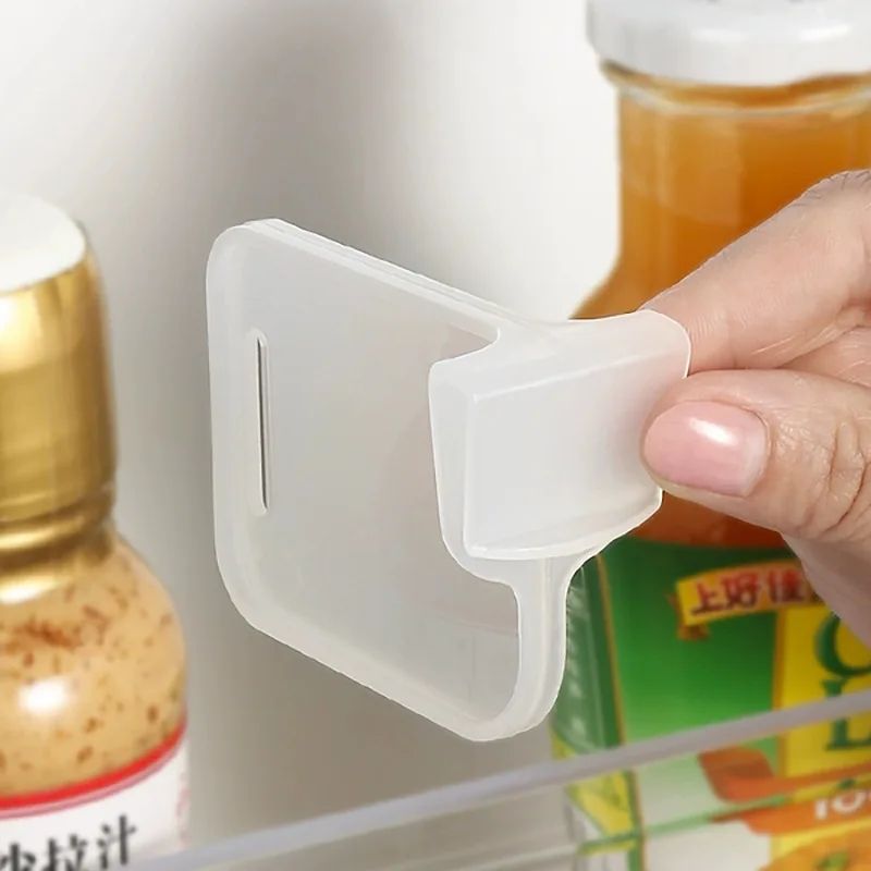 Adjustable Refrigerator Door Organizer Clip Smart Fridge Divider For Flexible Storage 4