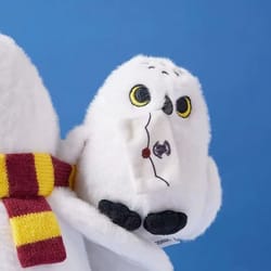 shoulder-perched owl plush toy soft stuffed plushie for kids, teens & cozy room decor