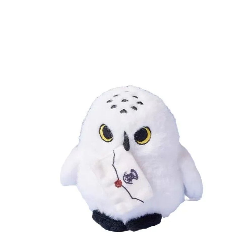 ShoulderPerched Owl Plush Toy Soft Stuffed Plushie For Kids Teens Cozy Room Decor 3