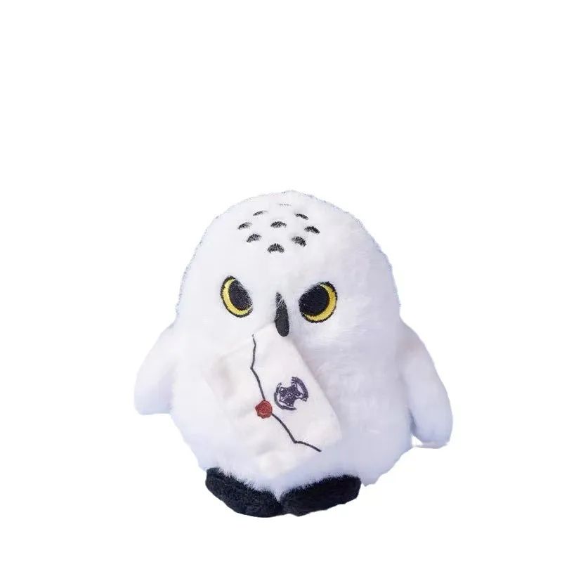 ShoulderPerched Owl Plush Toy Soft Stuffed Plushie For Kids Teens Cozy Room Decor 3