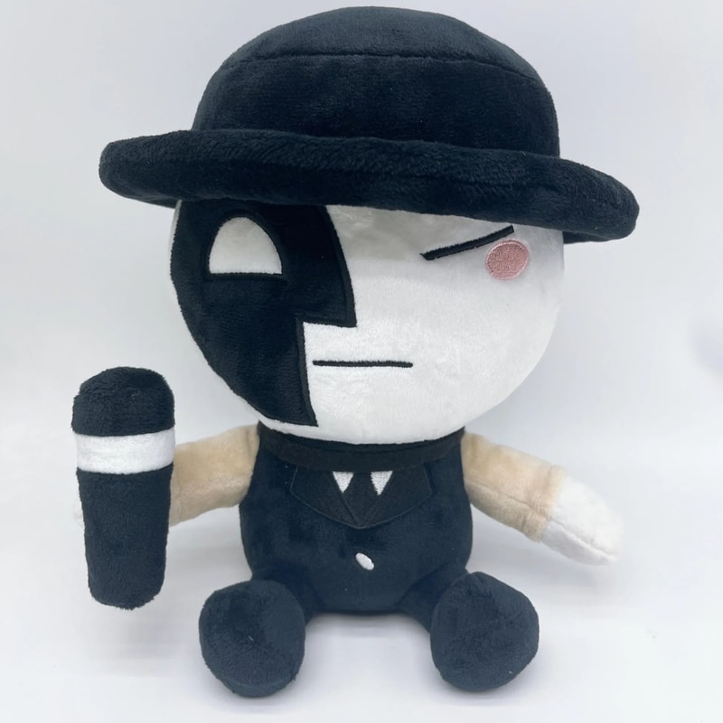 Die Of Death Artful 8Inch Plush Doll Soft Squeezable Roblox Gamer Collectible 3