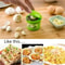 Stainless Steel Garlic Press Vegetable Mincer Easy Manual Kitchen Tool 3