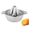 Premium Stainless Steel Manual Citrus Juicer With Strainer 3