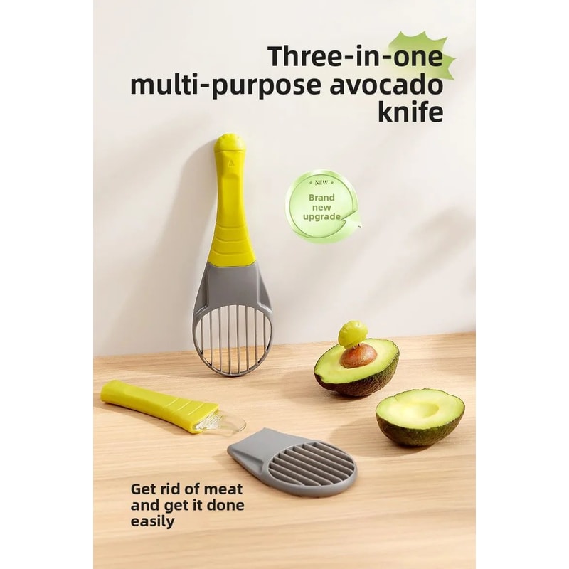 AvocadoPro 3in1 Avocado Slicer Avocado Cutter Tool 3