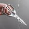 Stainless Steel Kitchen Shears MultiFunction Poultry And Fish Cutting Scissors 0