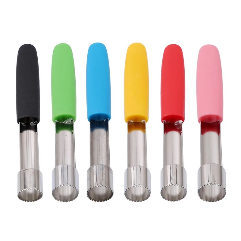 Stainless Steel Apple Corer Easy Twist Fruit Core Remover Tool 0