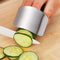 Adjustable Stainless Steel Finger Guard For Safe Slicing And Chopping 0