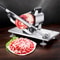 Stainless Steel Meat Slicer Machine Manual Beef Mutton Roll Cutter For Home Kitchen 0