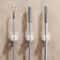 NoDrill Adhesive Mop Holder Wall Mount Waterproof AntiSlip Bathroom Organizer 4Pack 1