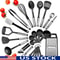 Premium 24Piece Kitchen Utensil Set Nonstick HeatResistant Cooking Tools With Stainless Steel Hand 0