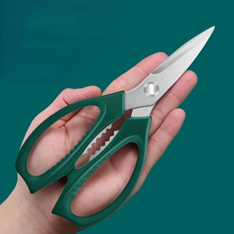 Heavy Duty Stainless Steel Kitchen Scissors Professional Chicken Bone Meat Shears 2