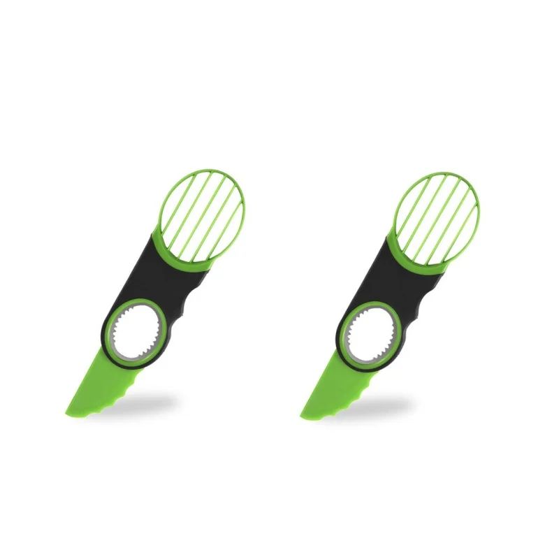 AvocadoPro 3in1 Avocado Slicer Tool Safe Avocado Pitter Peeler For Hass And Florida Avocados 7