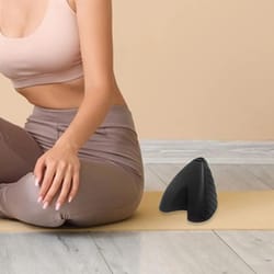 deep relief triangle muscle massager tool for home gym & sports recovery