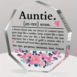 best aunt ever definition acrylic plaque keepsake aunt gift