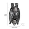 BatShaped Resin Hanging Planter For Gothic Garden Decor 4