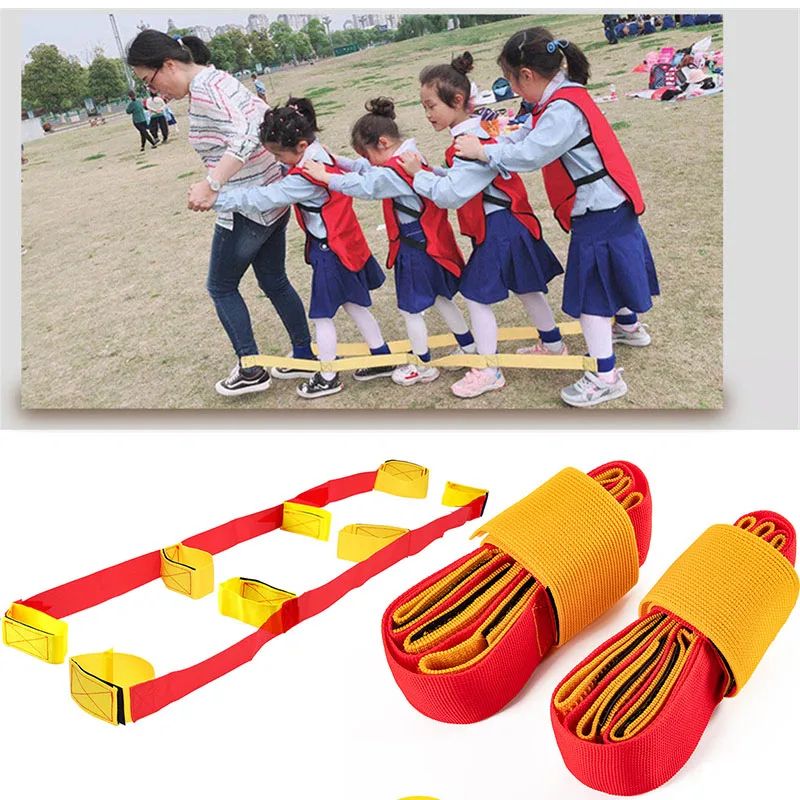 Giant Footsteps Team Walk Set Giant Footsteps Game For Teamwork Outdoor Play 1