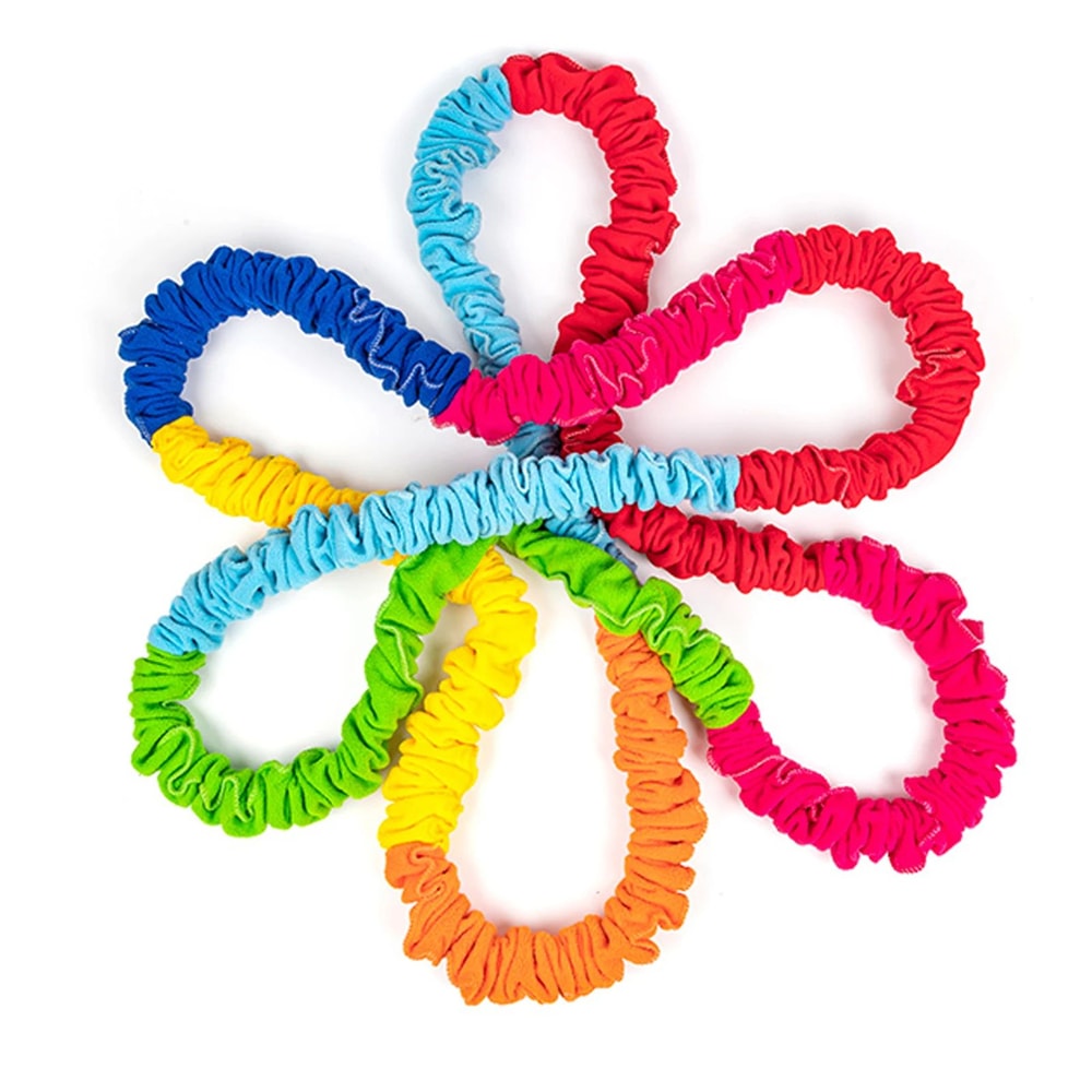 TeamSync Outdoor Team Building Game Kids Elastic Rope Loop Party Activity Set 5