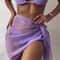 Sheer Chiffon Pareo Scarf Bikini Cover Up Lightweight Beach Wrap Skirt For Women 13