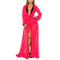 Sheer Chiffon Beach Cover Up Robe With Belt Long Kimono Cardigan For Swim Resort 11