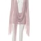 Blush Allure Ruched Sheer Mesh Mini Dress Flare Sleeve VNeck Beach Cover Up Night Out Dress 8