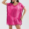 Coastal Breeze Tassel Trim Beach Cover Up Dress Sheer Mini Swimsuit Cover Up For Women 8