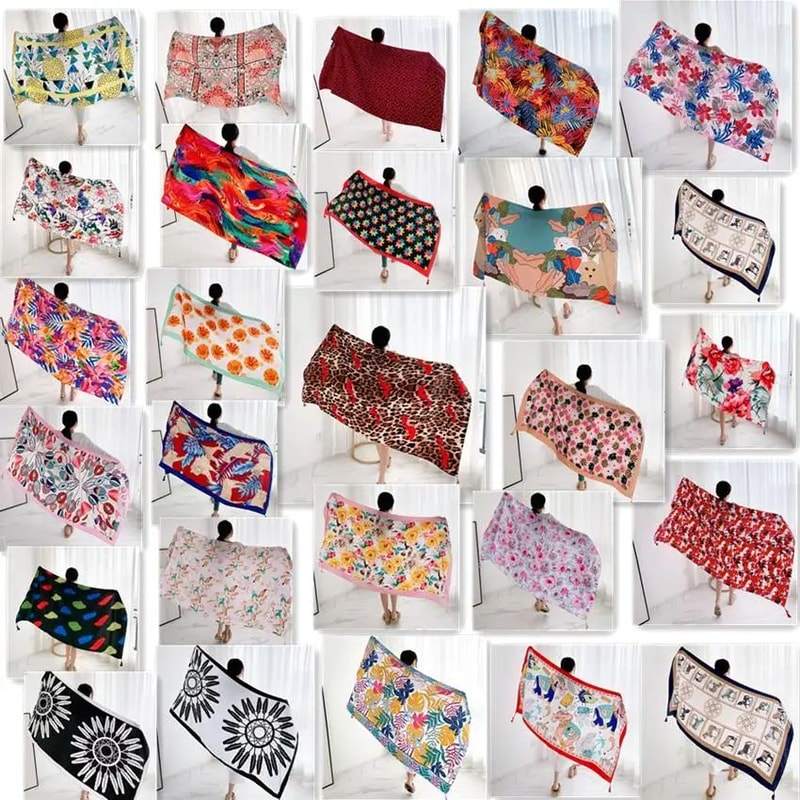 Breezy Cotton Linen Beach Cover Up Sarong Wrap For Women Lightweight Summer Swimsuit Cover Up 0