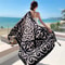 Breezy Cotton Linen Beach Cover Up Sarong Wrap For Women Lightweight Summer Swimsuit Cover Up 16