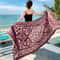 Breezy Cotton Linen Beach Cover Up Sarong Wrap For Women Lightweight Summer Swimsuit Cover Up 17