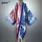 Luxe Boho Kimono Kaftan Elegant Boho Kimono Cardigan Beach CoverUp Dress For Women 4