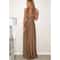 Elegant Convertible VNeck Summer Maxi Dress Versatile MultiWear Strappy Long Dress For Women 2