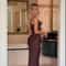 Luxe High Neck Sequin Maxi Dress Elegant Sleeveless Wedding Guest Gown 3