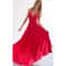 Multiway Wrap Convertible Maxi Dress Infinity Bridesmaid Style In Red 2