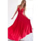 Multiway Wrap Convertible Maxi Dress Infinity Bridesmaid Style In Red 2