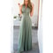 Multiway Wrap Convertible Maxi Dress Infinity Bridesmaid Style In Red 3
