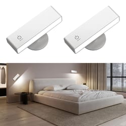 glowflex 360° magnetic led wall light – dimmable, rotating wall sconce & bedside lamp