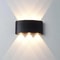 Modern LED Up Down Wall Sconce Waterproof Indoor Outdoor Accent Light 0