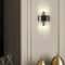 Crystal Wall Sconce In GoldBlack Stainless Steel G9 Wall Light For Bedroom Living Room 1