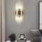 Crystal Wall Sconce In GoldBlack Stainless Steel G9 Wall Light For Bedroom Living Room 4