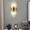 Crystal Wall Sconce In GoldBlack Stainless Steel G9 Wall Light For Bedroom Living Room 4