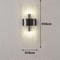 Crystal Wall Sconce In GoldBlack Stainless Steel G9 Wall Light For Bedroom Living Room 7